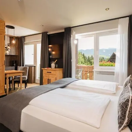 아파트 Mondi Chalet Suiten Oberstaufen 오버스타우펜